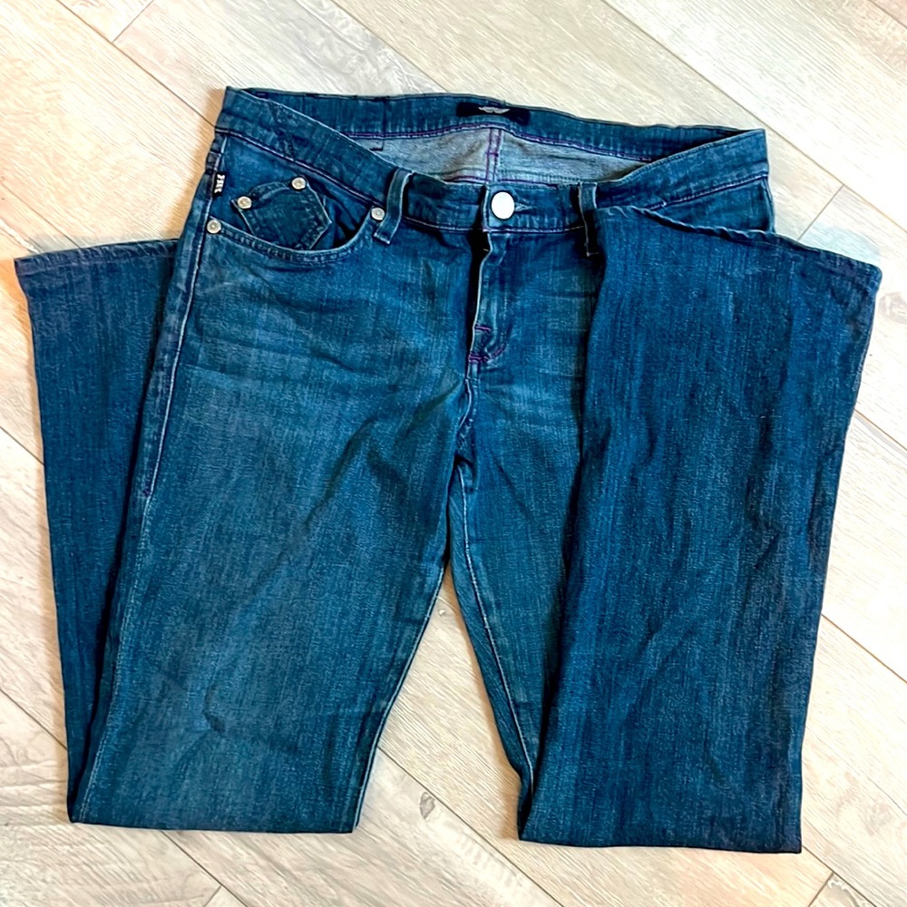 ROCK AND REPUBLIC Kassandra Mid Rise Bootcut Jeans size 32